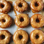 Baked Pumpkin Donuts with Maple Glaze