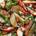 Autumn Harvest Honeycrisp Apple and Feta Salad