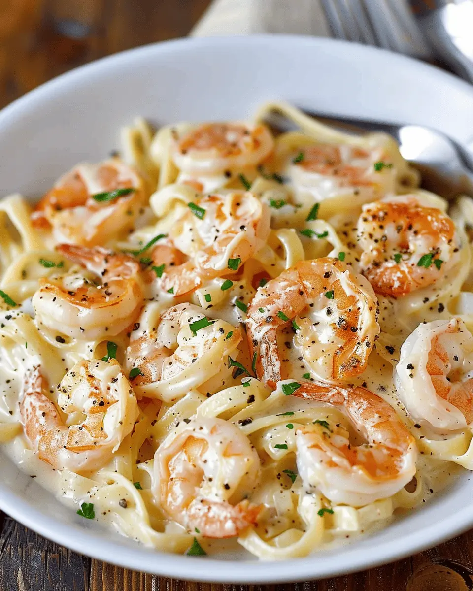 Shrimp Alfredo