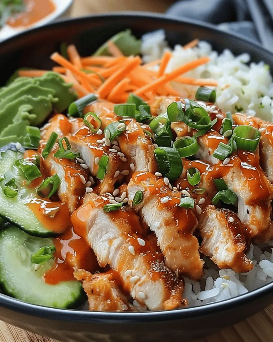Bang Bang Chicken Bowl