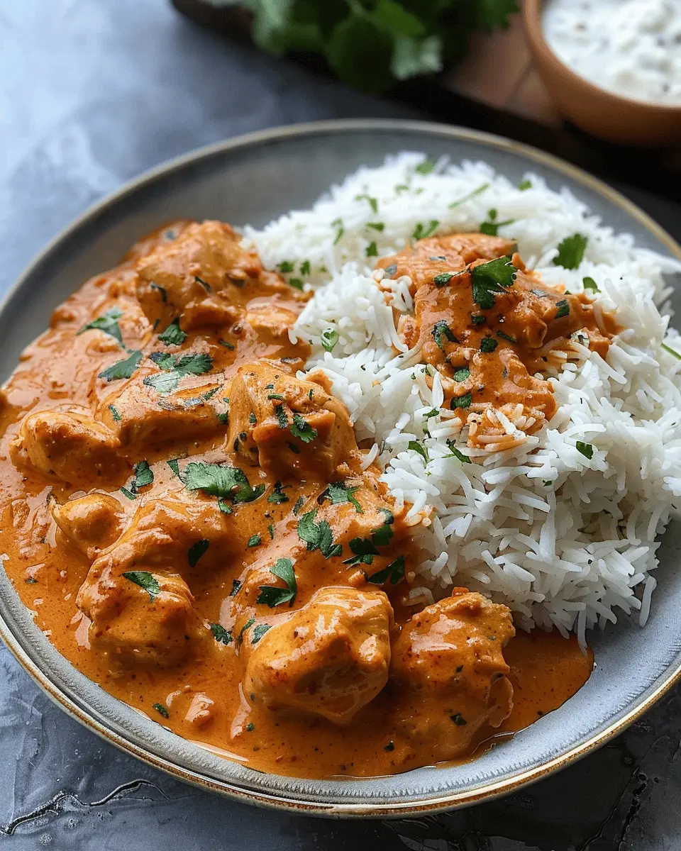 Quick & Easy Homemade Butter Chicken