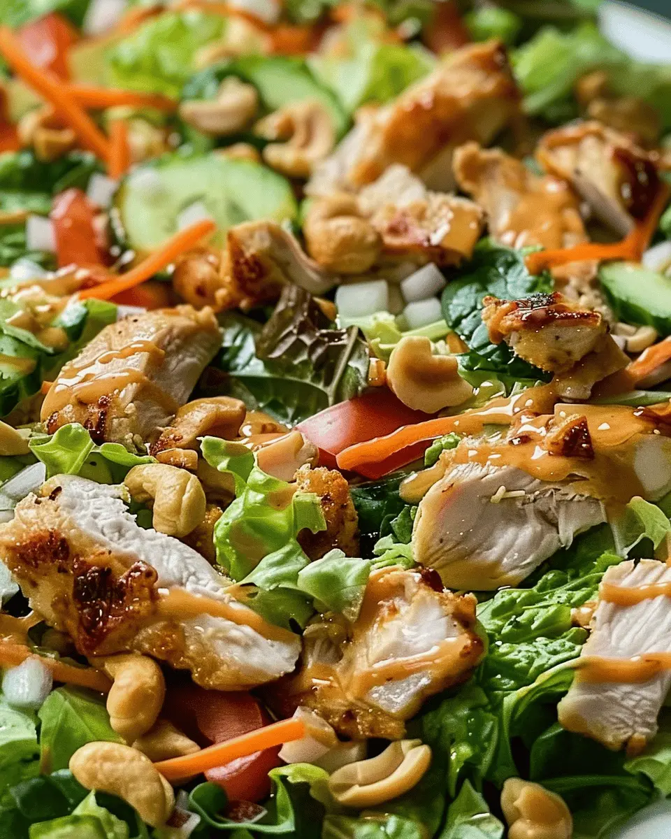 Chicken Cashew Crunch Salad