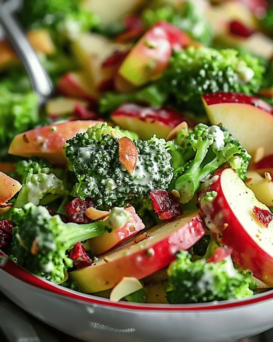 Honeycrisp Apple Broccoli Salad