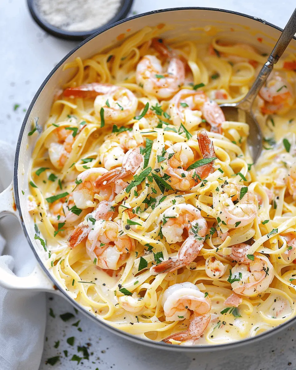 Creamy Shrimp Pasta