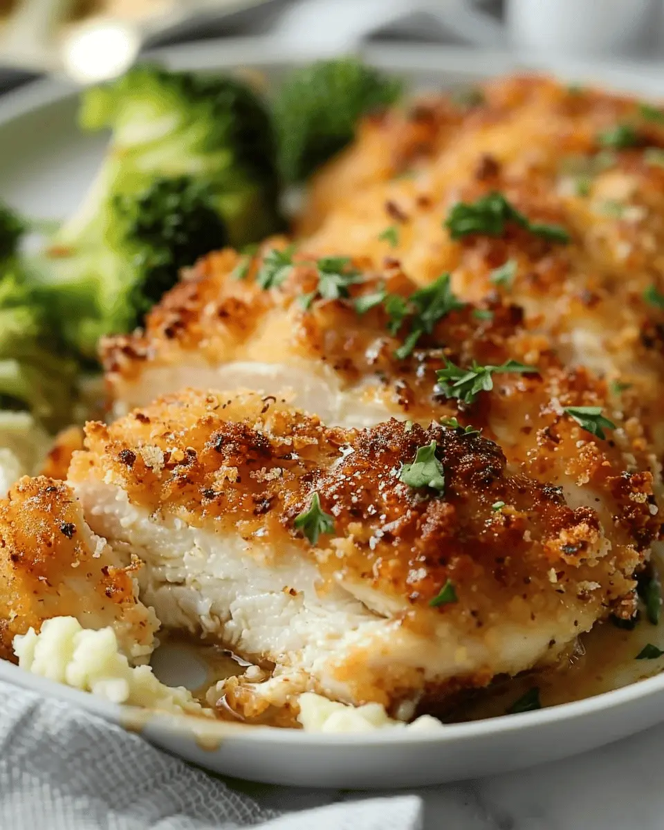 Copycat Longhorn Parmesan Crusted Chicken