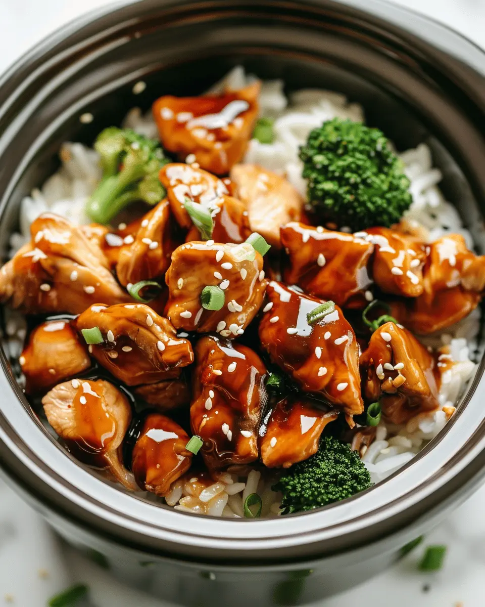 Dump and Go Crockpot Teriyaki Chicken