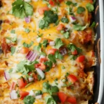 Chicken Burrito Casserole