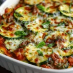 Zucchini Pizza Casserole