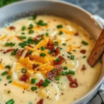 THE BEST Creamy Loaded Baked Potato Soup