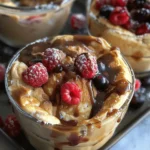 Baked Protein Pancake Bowls