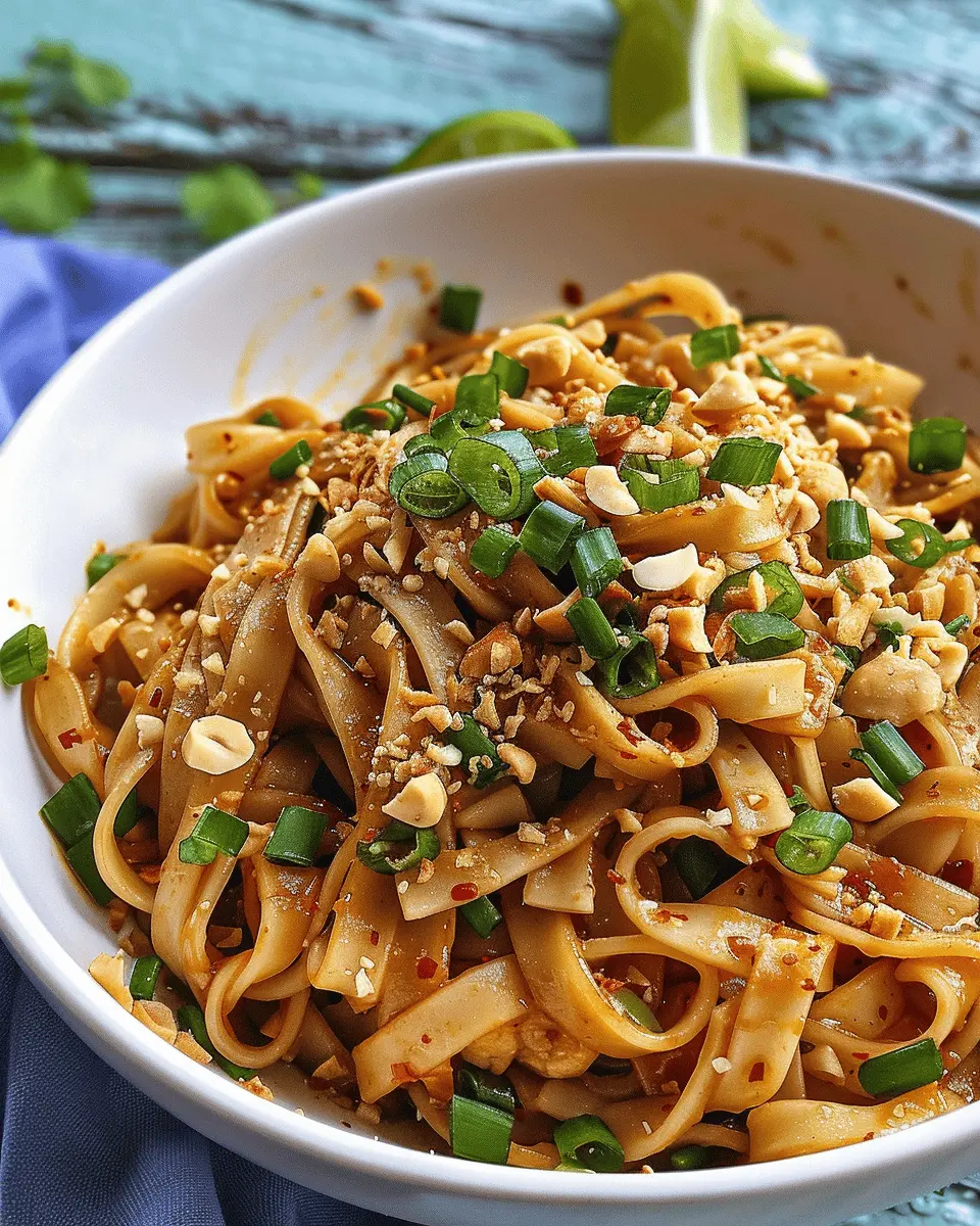 Thai Peanut Noodles