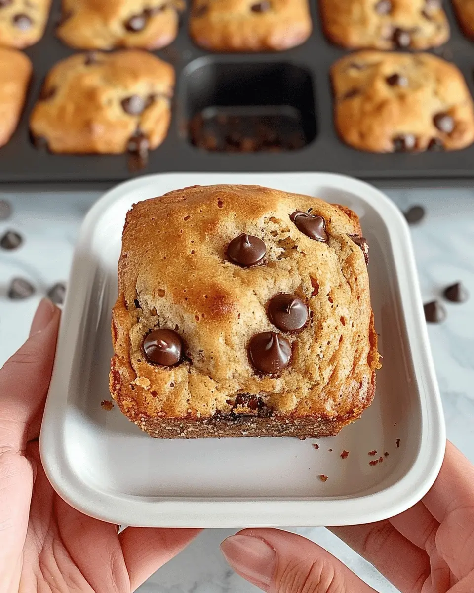 Mini Chocolate Chip Banana Bread