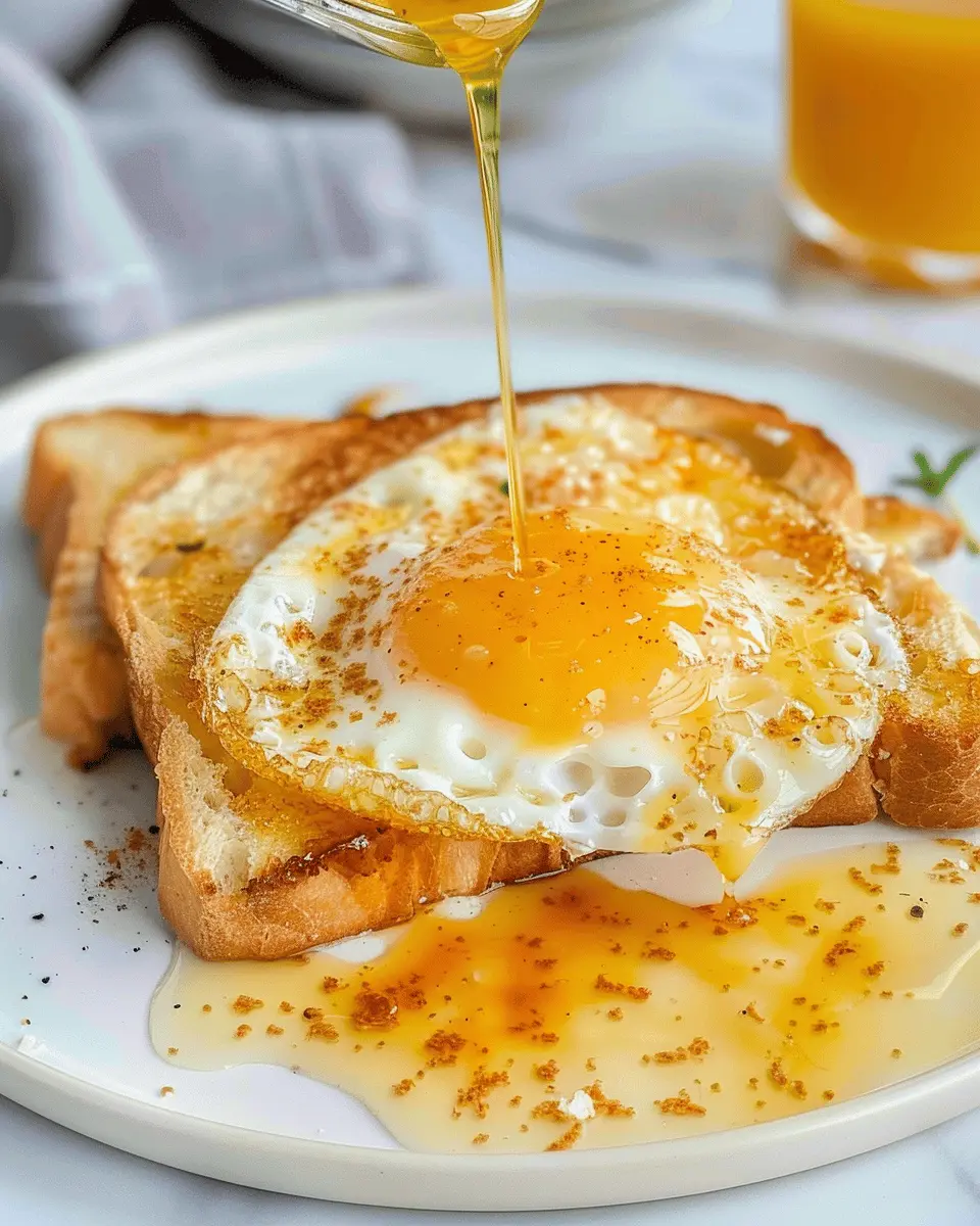 Air Fryer Egg & Cheese Toast