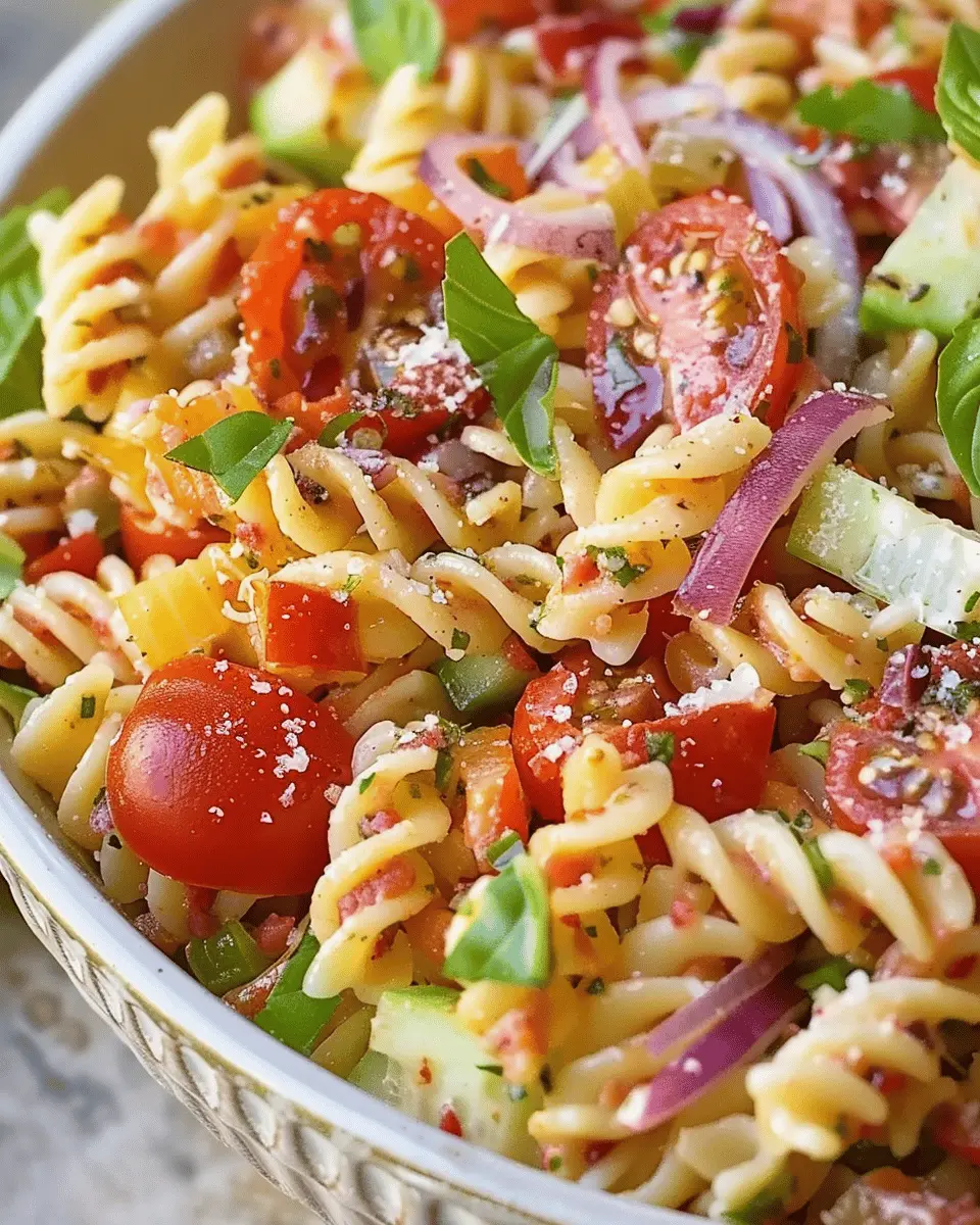 Italian Grinder Pasta Salad