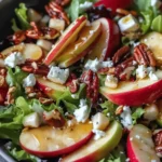 Autumn Harvest Honeycrisp Apple and Feta Salad