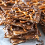 Salted Caramel Pretzel Bark