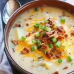 Slow Cooker Loaded Baked Potato Soup