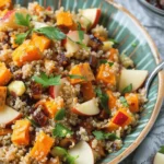 Apple Sweet Potato Quinoa Salad