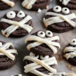 Halloween Mummy Cookies