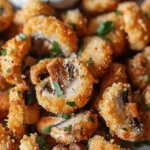 Crispy Ranch-Breaded Mushrooms
