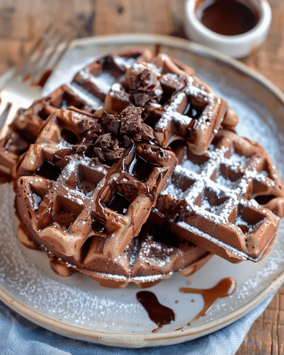 Brownie Waffles