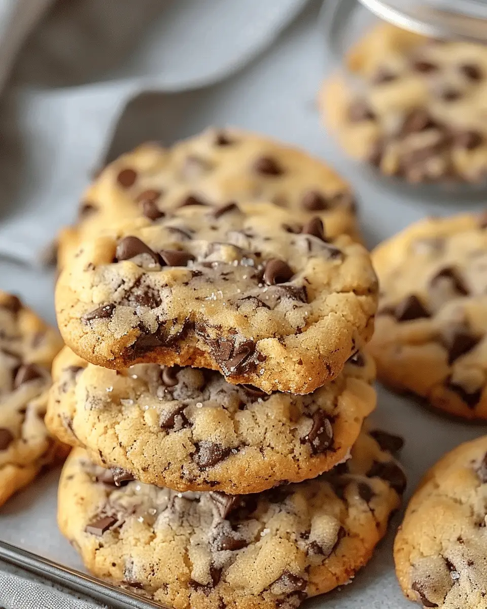 Sweet Chocolate Chip and Toffee Shortbread Cookies