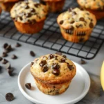 Banana Chocolate Chip Yogurt Muffins