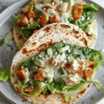 Smash Chicken Caesar Tacos