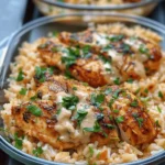 High Protein Creamy Cajun Chicken & Rice