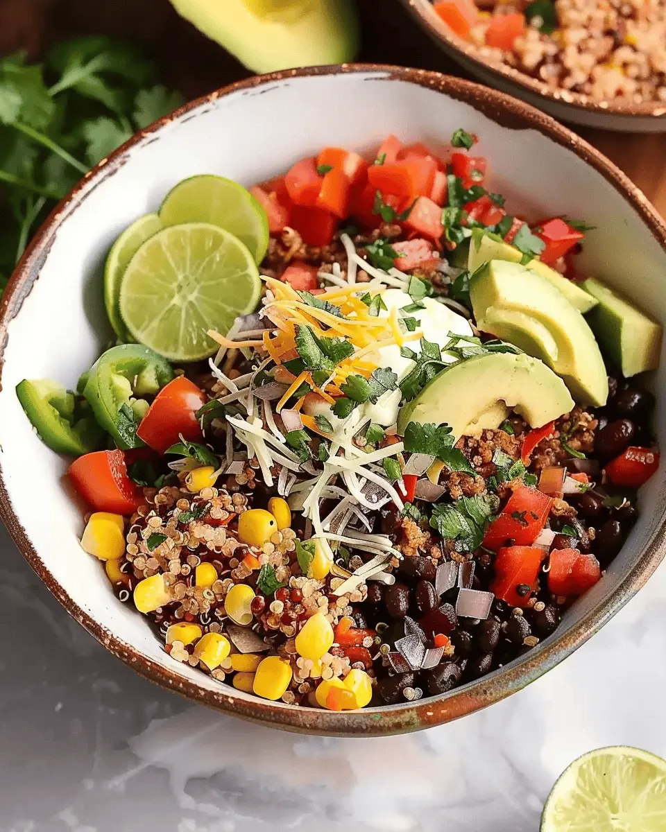 Quinoa Taco Bowl