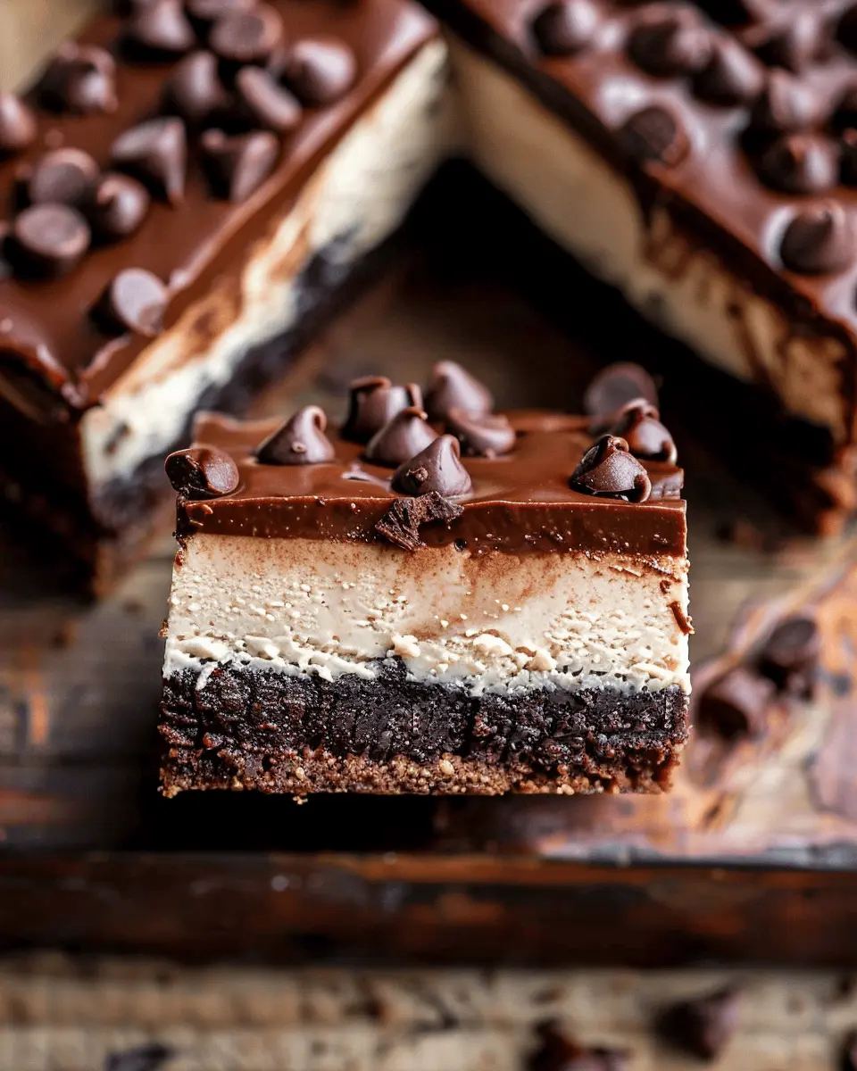 Chocolate Cheesecake Bars