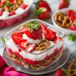Strawberry Pretzel Salad