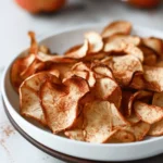 Air Fryer Apple Chips (Easy Cinnamon Recipe)
