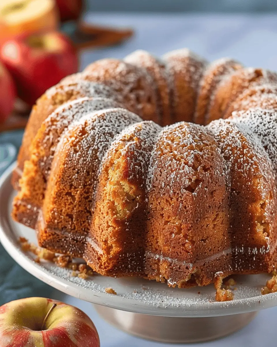 Apple Cider Bundt Cake