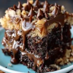 Irresistible German Chocolate Poke Cake