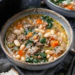Italian Sausage and White Bean Soup