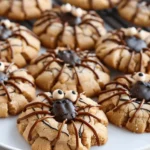 Peanut Butter Spider Cookies