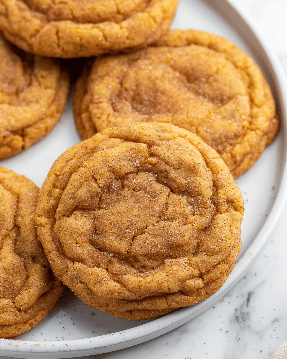 Chewy Pumpkin Snickerdoodles