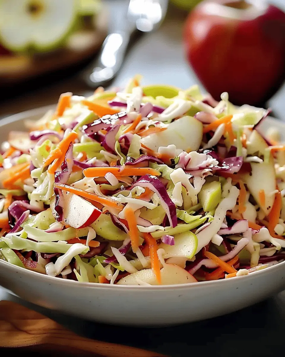 Apple Coleslaw