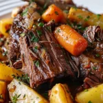 Pot Roast Slow Cooker Fast & Easy