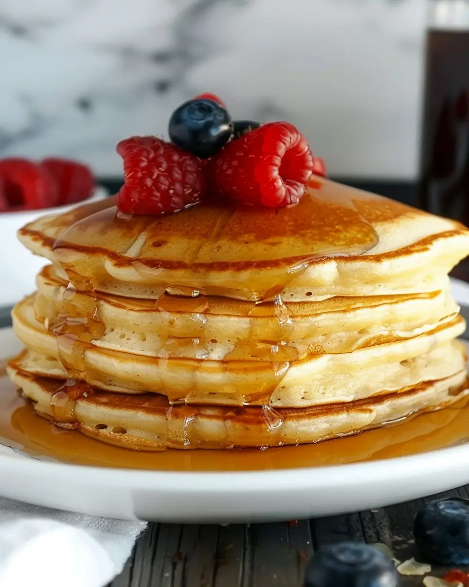 Easy Homemade Pancakes