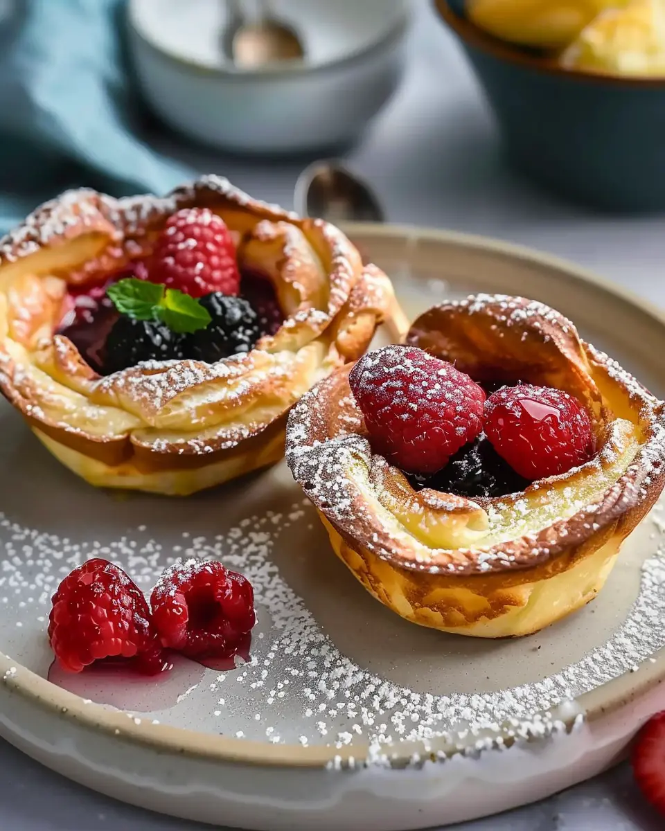 Easy Mini Dutch Baby Pancakes