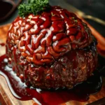 Halloween Brain Meatloaf