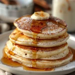 VANILLA CINNAMON BUTTERMILK PANCAKES