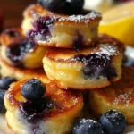 Blueberry Lemon Pancake Bites