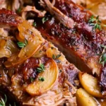 Apple Cider Braised Pork Shoulder
