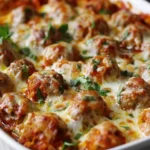 Dump-and-Bake Meatball Casserole
