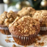 Gingerbread Coffeecake Muffins